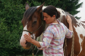 How can horses help with healing and personal growth?
